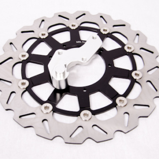 320mm Oversize Disc with silver TRS083 bracket for Honda CRF250X 2004-2014