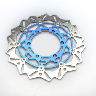 320mm Oversize Blue Disc with caliper bracket for Suzuki RM125 1996-2009 RM250 1996-2014