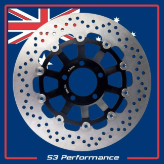 Stopp Round Front Brake Disc fits SUZUKI GSX 250 F Across 1998-2000