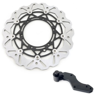 320mm Oversize Brake Disc and caliper extension bracket for Yamaha YZ125 YZ250 2008-2016