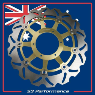 Front Brake Disc Gold fits Honda VTR1000 SP1, SP2 2000-2007