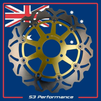 Gold Front Brake Disc Suzuki GSXR600 GSXR 600 1997-2003 97-03