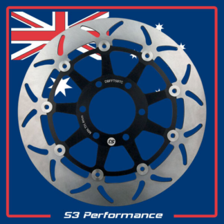 Circular non-wave Disc Rotor Front Floating Triumph Speed Triple Sprint Daytona