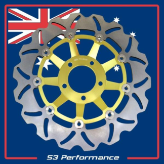 Brake Disc Front Floating Kawasaki ZX900 GPZ900R 90-98 ZX6 GOLD