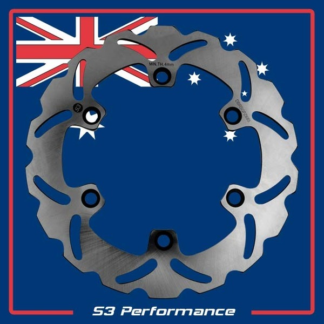 Rear Brake Disc Motorcycle Kawasaki ZX900 GPZ900 R Ninja 1990-98 90-98 Motorbike