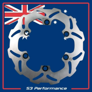 Rear Brake Disc Motorcycle Kawasaki KLR650 KLR 650 A series 87-07 87-07