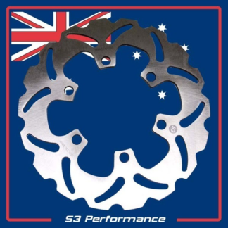 Rear Brake Disc Motorcycle Kawasaki ZXR250 ZXR 250 ZX250 1988-91 88-91 Motorbike