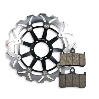 Front Brake Disc and Pads fits Honda CBR900RR Fireblade CBR900 1992-1993 92-93