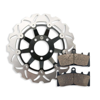 Front Brake Disc and Pads fits Suzuki GSX-R1100W WP.WR,WS,WT 1993-2000 93-00