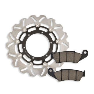 Front Brake Disc and Pads fits Suzuki DR-Z400 DRZ400 SM 2005-2012 05-12