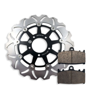 Front Brake Disc and Pads fits Suzuki SV1000 S SV 1000 2003-2007 03-07
