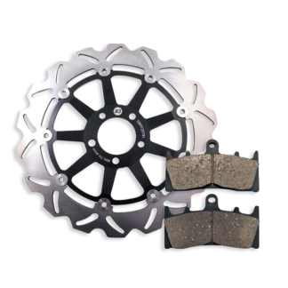 Front Brake Disc and Pads fits Kawasaki 900 ZX900 B1-B2 (ZX-9R) Ninja 1994-1995