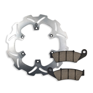 Front Brake Disc and Pads fits Kawasaki KLX400 KLX400R 2003-2004 03-04