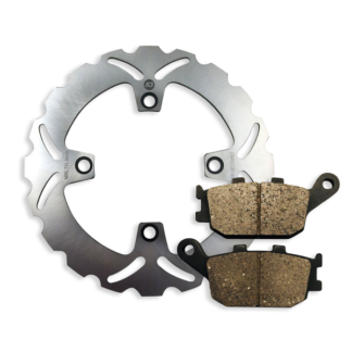 Rear Brake Disc and Pads fits Honda CB750 F2 CB 750 1992-2002 92-02