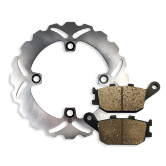 Rear Brake Disc and Pads fits Honda CBR600 CBR600F 1995-1998 95-98