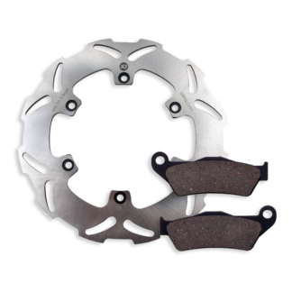 Rear Brake Disc and Pads fits CCM 644 DS 2002-2004 02-04